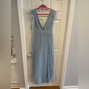 Baltic born Caterina tulle dress in light blue